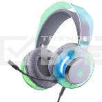 Игровая гарнитура Defender Glitch белый, RGb, фото 1