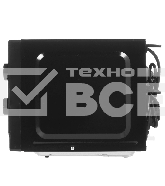 Микроволновая печь Sharp R-6000RK черный, 20 л, 800 Вт, переключатели - поворотный механизм