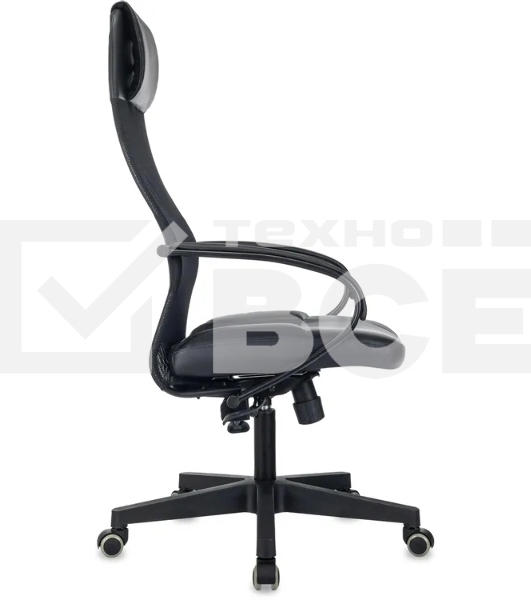 Кресло эргономичное Бюрократ CH-NOVA LUX черный сетка/ткань крестов. пластик