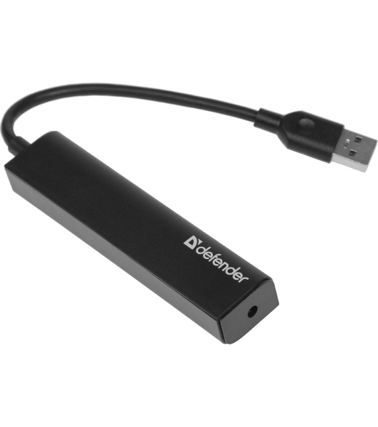 USB-концентратор Defender Quadro Express, USB 3.0, USB 4 порта, USB