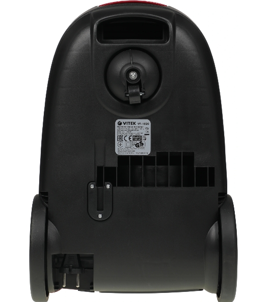 Пылесос Vitek VT-1820 красный/черный, 400/2200 Вт, уборка сухая, пылесборник мешок 4 л