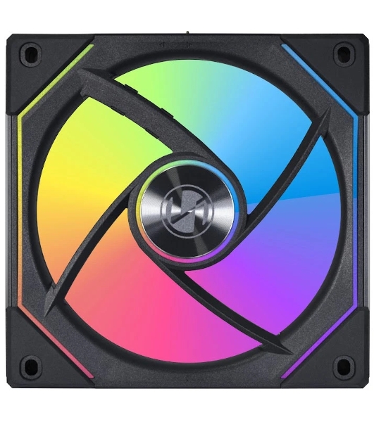 Вентилятор Lian Li G99.12SLIN1B.R0 UNI FAN SL-INF 120 Black /UF-SLIN120-1B/ 120х120х25мм (PWM, ARGb, 200-2100 об/мин, 29dBa)