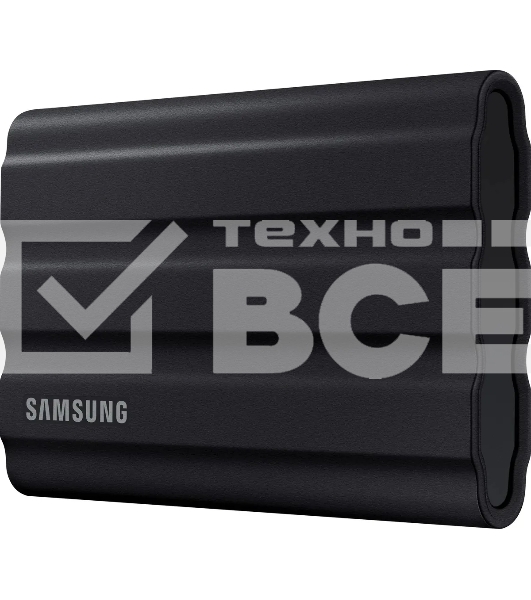 Твердотельный диск Samsung T7 Shield External 4Tb BLACK USB 3.2 (MU-PE4T0S/WW)