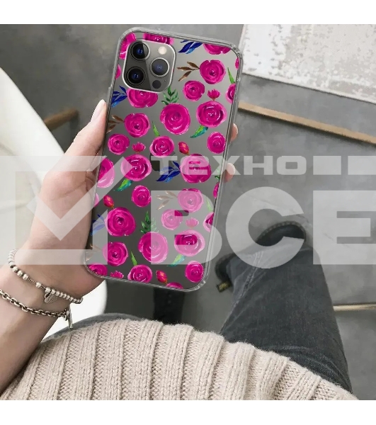 Чехол (клип-кейс) Gresso Air для Apple iPhone 12/12 Pro прозрачный/рисунок gr17aaae9075