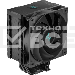 Кулер для процессора DEEPCOOL AG500 DIGITAL BK черный, 120 мм, алюминий/медь, 1950 об/мин, 29.4 дБ, 4 pin, 240 Вт, 158 мм