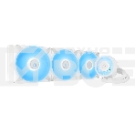 Жидкостная система охлаждения Arctic Liquid Freezer III 420 A-RGB белый, 140 мм, алюминий, 2800 об/мин, 26 дБ, 4 pin, 374 Вт, фото2