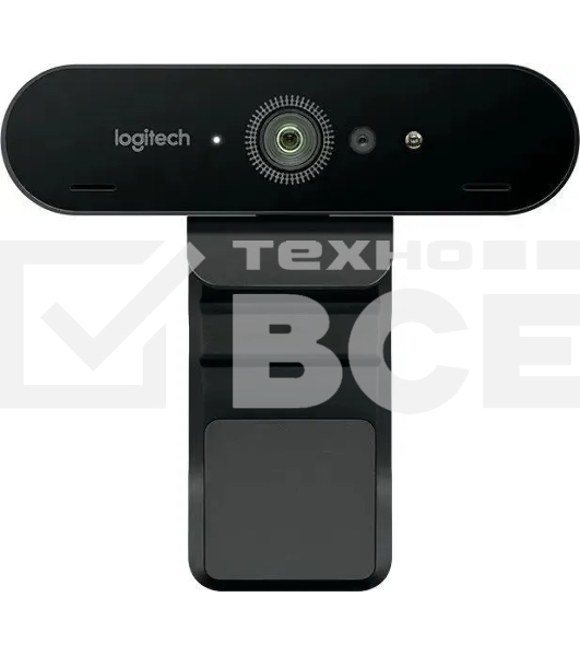 Камера Web Logitech Brio Ultra HD черный 13Mpix (4096x2160) USB3.0 с микрофоном (960-001105/960-001107)