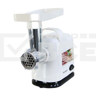 Мясорубка электрическая Willmark WMG-2512X (2000Вт, реверс, защита двиг., 2 реш.)