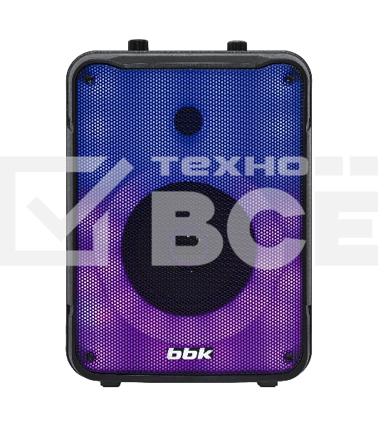 Портативные колонки BBK BTA3010 1.0 черный 10Вт