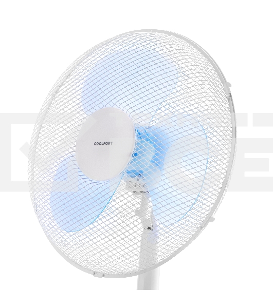 Вентилятор напольный Coolfort CF-2004 40Вт скоростей:3 белый
