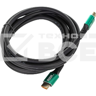 Кабель аудио-видео Premier 12392 HDMI (m)/HDMI (m) 3м. позолоч.конт. черный