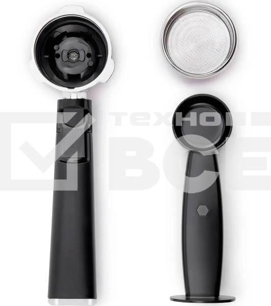 Кофеварка рожковая Vitek VT-1504 серебристый/черный, исп. кофе - молотый, 1.6 л, 850 Вт, 15 Бар.