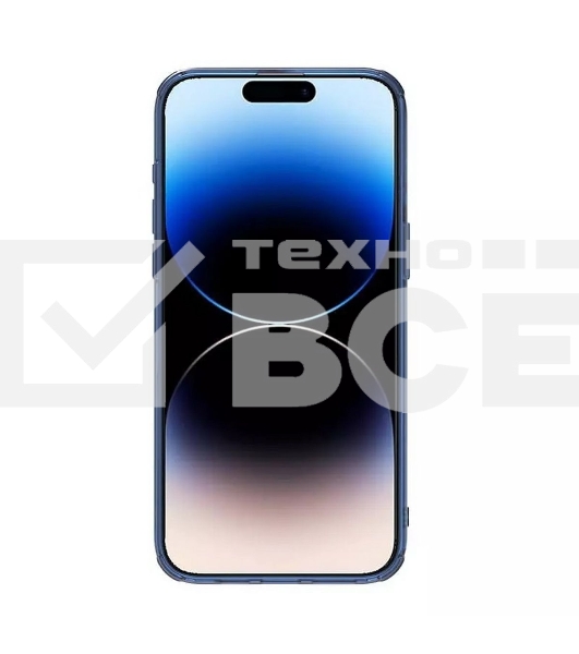 Чехол Nature TPU Pro Magnetic Case, синий, (AP IP15 Pro Max)