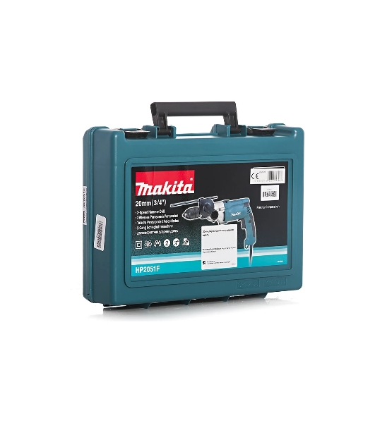 Дрель Makita HP2051F, 780 Вт, сетевая, ударная