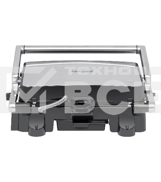 Гриль электрический BBK BEG3001 2000 Вт, черный/металлик