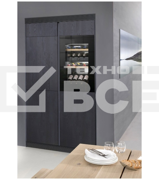 Встраиваемый винный шкаф Liebherr EWTgb 1683-26 001, черный
