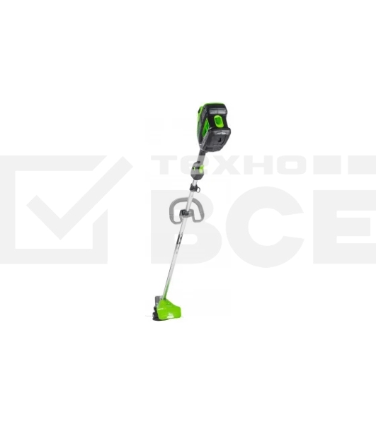 Триммер аккумуляторный GreenWorks GD82LTk5, 82V, 40 см, бесщеточный, с 1хАКБ 5 Ач и ЗУ (2110607UB)