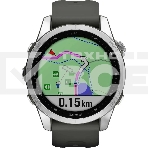 Смарт-часы Garmin Fenix 7s серебристый с графитовым ремешком 42мм, фото9
