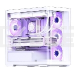Корпус без блока питания JONSBO D300, Mini-Tower, TG, no fan, 2xUSB-A 3.2 + 1xUSB-C 3.2, mATX, mITX White, фото7