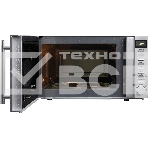Микроволновая печь BBK 20MWG-733T/BS-M серебристый, 20 л, 700 Вт, поворотный тактовый механизм, кнопки, фото3