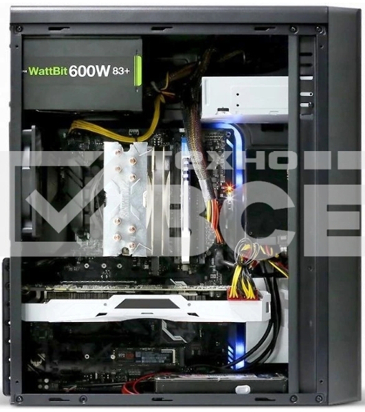 Компьютерный корпус Zalman ZM-T6 черный без БП ATX 1xUSB 2.0 1xUSB 3.0 audio bott PSU