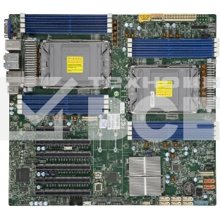 Материнская плата серверная Supermicro MBD-X12DAI-N6, 2xLGA 4189, Intel C621A, 16xDDR4, 8xSATA, 6xPCIe 4.0 x16, 1xPCIe 4.0 x8, 2xM.2, 2x1Gb LAN, 6xUSB 3.2 Gen 1, 2xUSB 3.2 Gen 2, 1xVGA, 1xCOM, 1xTPM, E-ATX