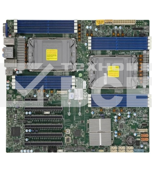 Материнская плата серверная Supermicro MBD-X12DAI-N6, 2xLGA 4189, Intel C621A, 16xDDR4, 8xSATA, 6xPCIe 4.0 x16, 1xPCIe 4.0 x8, 2xM.2, 2x1Gb LAN, 6xUSB 3.2 Gen 1, 2xUSB 3.2 Gen 2, 1xVGA, 1xCOM, 1xTPM, E-ATX