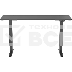 Стол для компьютера Cactus CS-EDL-BBK черный, столешница ДСП, каркас черный, фото13