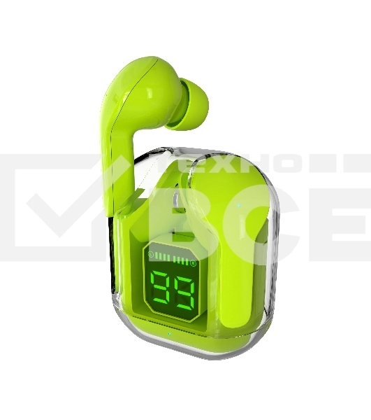 Беспроводные наушники MORE CHOICE (4620202552617) BW07 зеленый