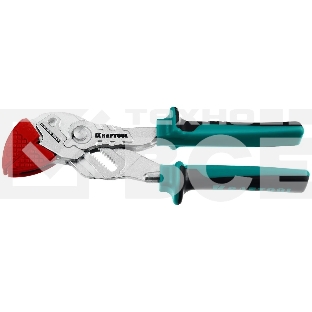 Клещи KRAFTOOL VISE-WRENCH X, 180 мм, клещи переставные-гаечный ключ (22066)