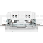 Розетка EKF UP1-SOW-100 СП Эпика 16А без заземл. без шторок механизм бел., фото4