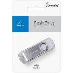 Флешка USB SmartBuy Twist White (SB004GB2TWW), 4GB, USB 2.0, R/W 15/5, белый, фото 1