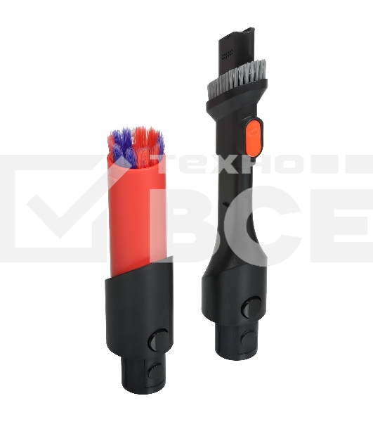 Пылесос вертикальный Deerma DEM-T50W серый/черный/красный, питание от аккумулятора, 420 Вт, уборка сухая, пылесборник 0.4 л