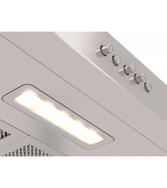 Вытяжка подвесная Elikor ECO XS 60 серебристая, 59.5 см, 400 куб. м/ч, 55 дБ