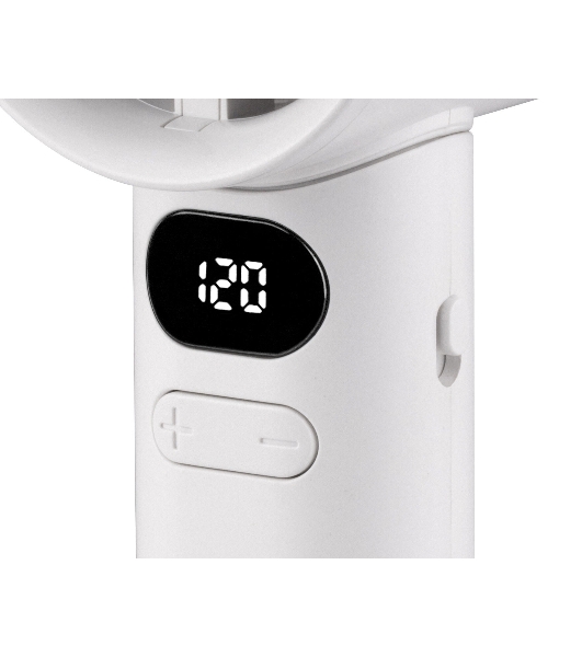 Вентилятор Energy EN-0616 USB белый, настольный/портативный, 3 Вт, 120 скоростей, 6 см, аккумуляторный