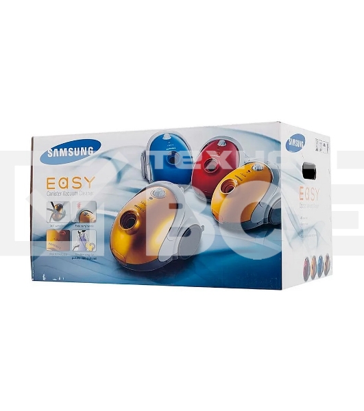 Пылесос Samsung VCC5251V3R 1800Вт, красный 410/1800 Вт, уборка сухая, пылесборник мешок, контейнер 2л