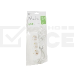 Удлинитель сетевой СТАРТ S 3x5-Z --20 dg, 3 розетки, до 10А, 5м, с заземлением, белый, фото2