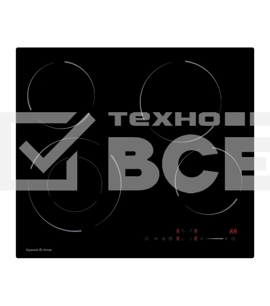 Варочная панель Zigmund & Shtain CN 50.6 B черный