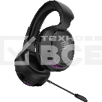 Гарнитура беспроводная игровая Mad Catz P.I.L.O.T. PRO черные (Bluetooth, 2.4 гГц, 3.5 мм jack, RGB подсветка, 50 мм, 930 мА·ч), фото3