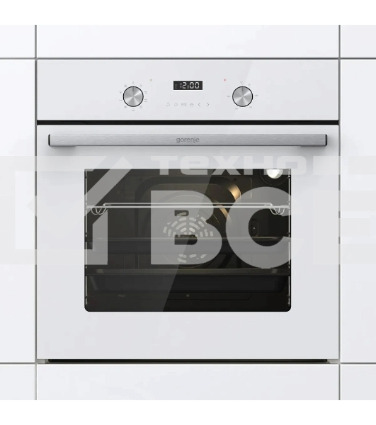 Духовой шкаф электрический встраиваемый Gorenje BO6737E03NWG белый
