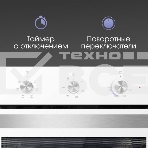 Духовой шкаф электрический встраиваемый Zigmund & Shtain E 147 W белый, фото4