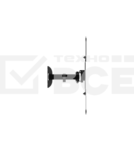 Наклонно-поворотный подвес для телевизоров Harper TVF-63 черный