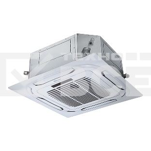 Фанкойл кассетный двухтрубный Electrolux EFR-850R V2 с панелью EMB08 1360 м³/час, 1248 л/час, 72 м², 7.2/10.8 кВт, 43.2 дБ