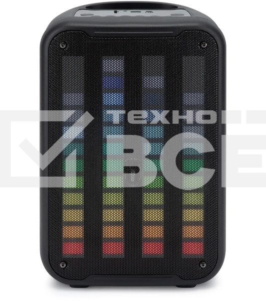 Минисистема Hyundai H-MC1204 черный 10Вт FM USB BT micro SD