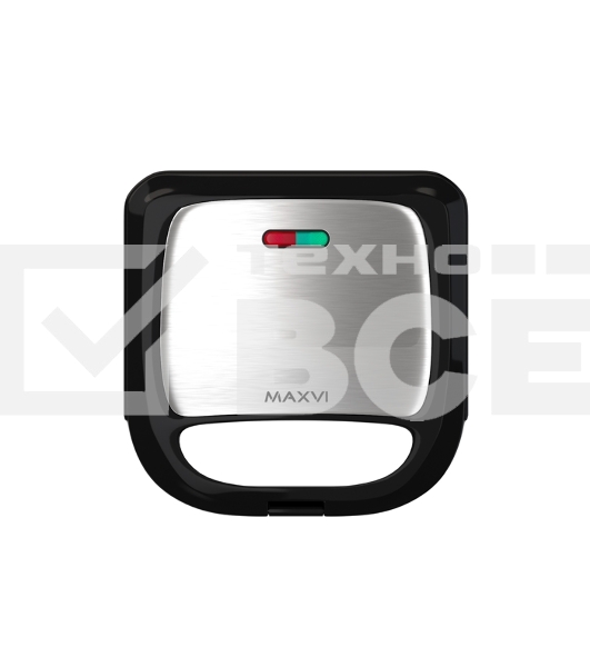 Сэндвичница MAXVI SM751S silver-black