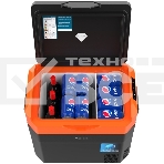 Холодильник автомобильный Бирюса НС-38P7 оранжево-черный, фото2