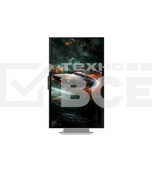 Монитор 27' Samsung Odyssey 3D G90XF IPS 3840x2160, 165 Гц, 1 мс, 16:9, 350 кд/м², 2xHDMI 2.1, DP, USB Hub (2x USB 3.2), 3D без очков, Edge Lighting, динамики (2x5 Вт), FreeSync, G-Sync, HDR10, черный