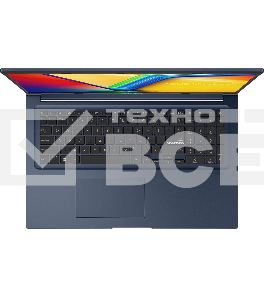 Ноутбук Asus Vivobook 17 X1704VA-AU853 синий Core 5 120U 16Gb SSD 512Gb Intel Graphics 17.3