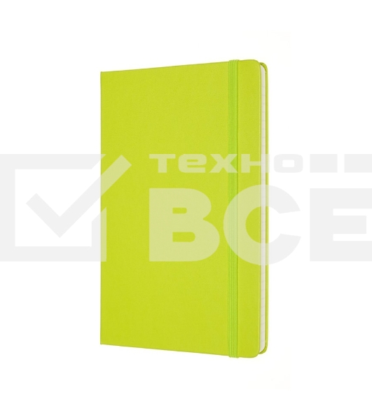 Блокнот Moleskine CLASSIC QP060C2 Large 130х210мм, 240 страниц, линейка, твердая обложка, лайм