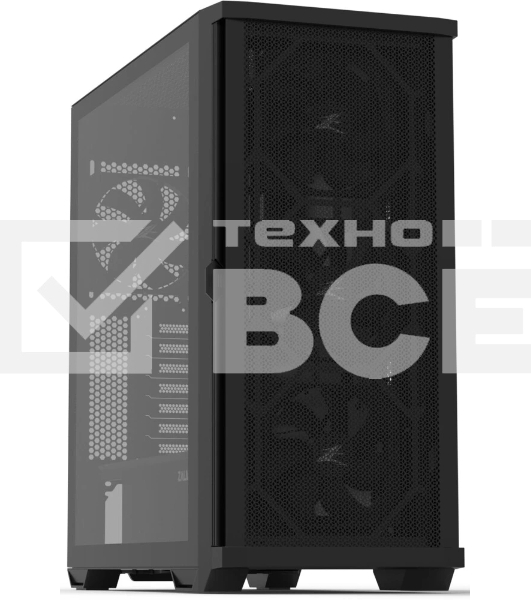 Компьютерный корпус ZALMAN Z10, ATX, черный, WINDOW, 2x3.5